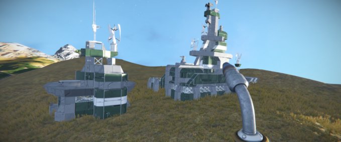 Blueprint Pirate Base Space Engineers mod