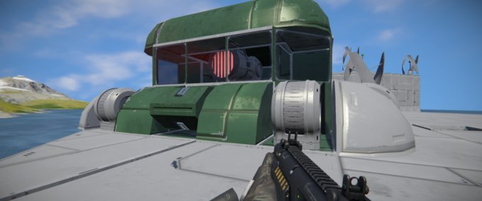 Blueprint Zaku head Space Engineers mod