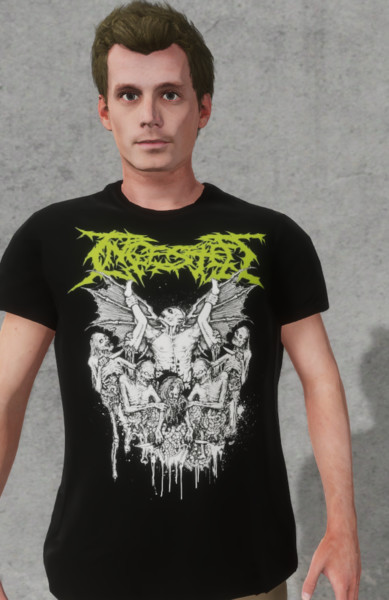 Skater XL: Ingested Band Tees v 1.0.0 Gear, Real Brand, Short