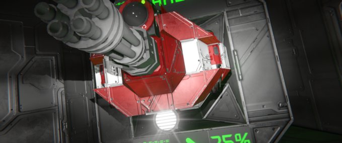Blueprint Campaign drone green 1 Space Engineers mod