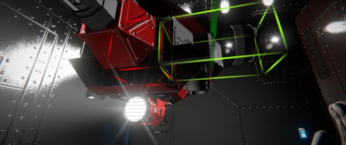 Blueprint Campaign drone green space variant Space Engineers mod
