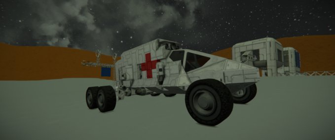 Blueprint Medic Rover Space Engineers mod