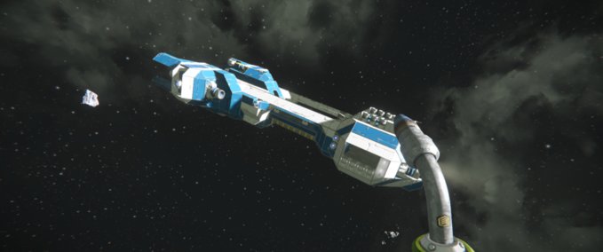 Blueprint Big Blue Space Engineers mod