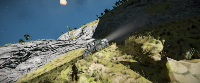 Blueprint CEA Light Scout Vehicle 4x4 Space Engineers mod