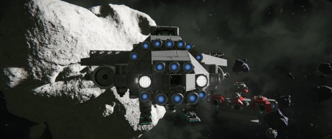 Blueprint Tangos badass ship Space Engineers mod