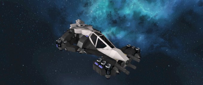 Blueprint Atmospheric Police Patrol Craft Space Engineers mod