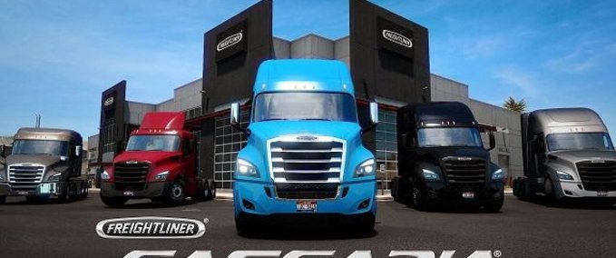 Trucks Freightliner Cascadia [SCS] für ETS2 1.39.x Eurotruck Simulator mod