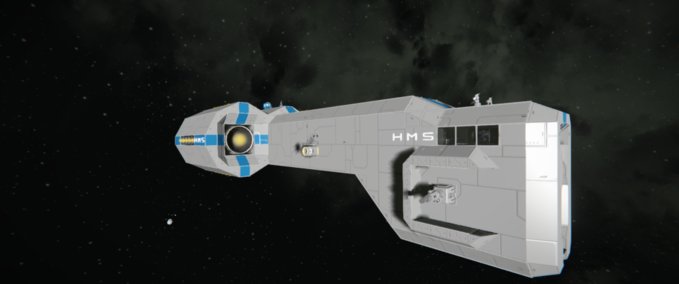 Blueprint HMS RAZOR Space Engineers mod