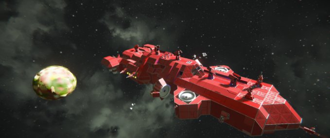 Blueprint FEDF Elite Frigate Space Engineers mod