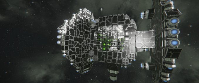 Blueprint T-fighter Space Engineers mod