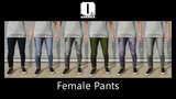 Female Denim Pants - Quadra Mod Thumbnail
