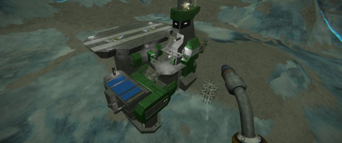 Blueprint CLTC Outpost 905052567108152322 Space Engineers mod