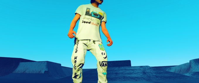 Gear 999 Juice WRLD Album Cover T-Shirt Pack Skater XL mod
