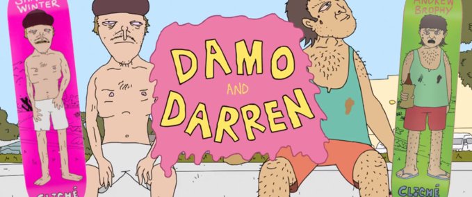 Other Cliché Skateboards - Damo & Darren decks Skater XL mod
