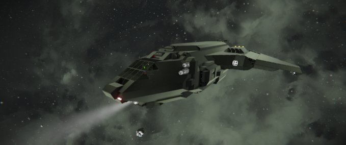 Blueprint SSV Raven SR1 Mk2 Space Engineers mod