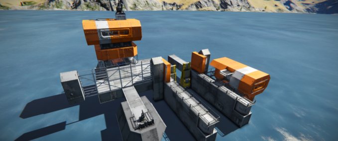 Blueprint (Industrie)Acces sécurisé Space Engineers mod