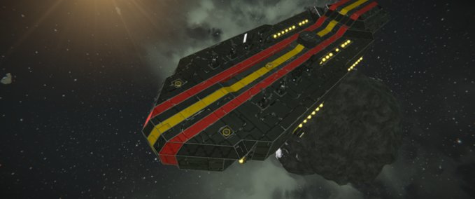 Blueprint RWA Cargo Ship Class mk1 Space Engineers mod