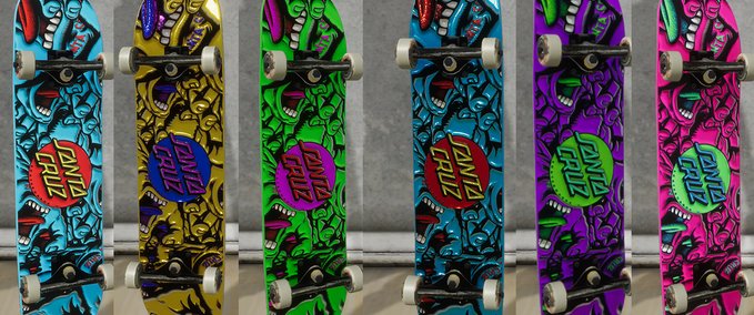 Gear Santa Cruz Decks Skater XL mod