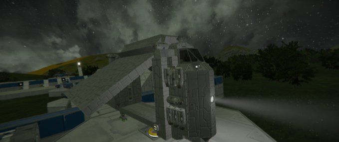 Blueprint Small cargo ship Space Engineers mod