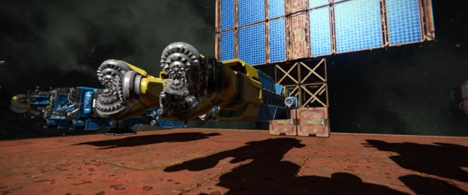 Blueprint Test Fighter Space Engineers mod