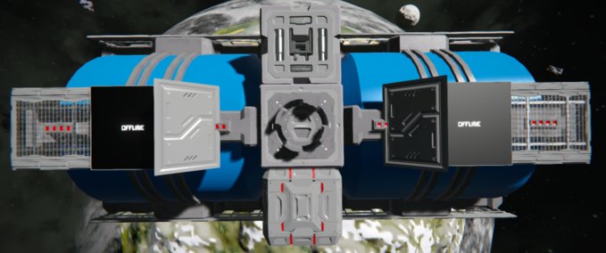 Blueprint Type A Hydrogen Container Space Engineers mod