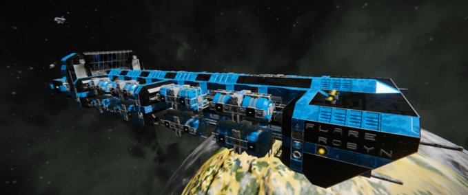 Blueprint MC-10 FlareRobyn Space Engineers mod