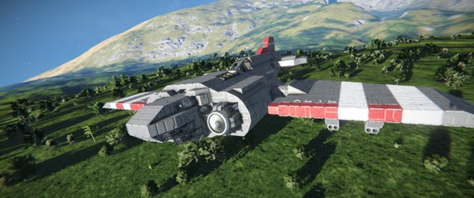Blueprint 715v14 Thunderbolt Space Engineers mod