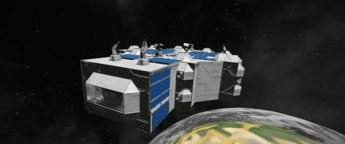 Blueprint Space Station Space Engineers mod