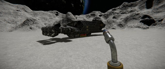 Blueprint Flying Miner [Space] Space Engineers mod