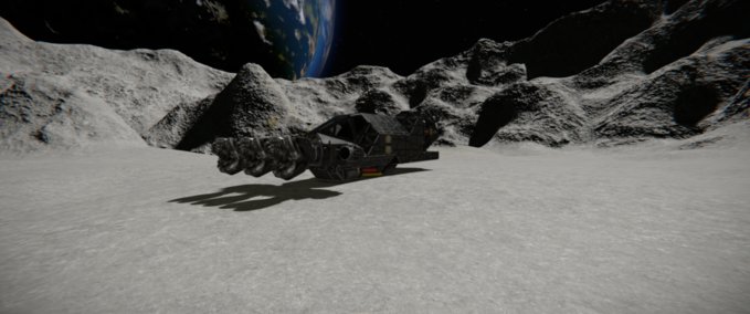 Blueprint Flying Miner [Space] Space Engineers mod
