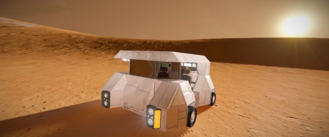 Blueprint Chonky cube car Space Engineers mod
