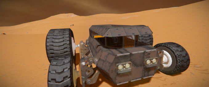 Blueprint Chopped rat van Space Engineers mod