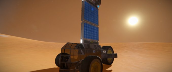 Blueprint Solar trike Space Engineers mod