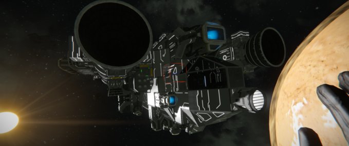 Blueprint S house ship Space Engineers mod