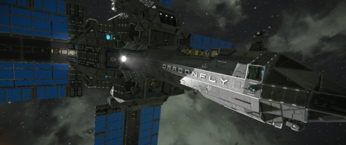 Blueprint Dragonfly Mk2 Space Engineers mod