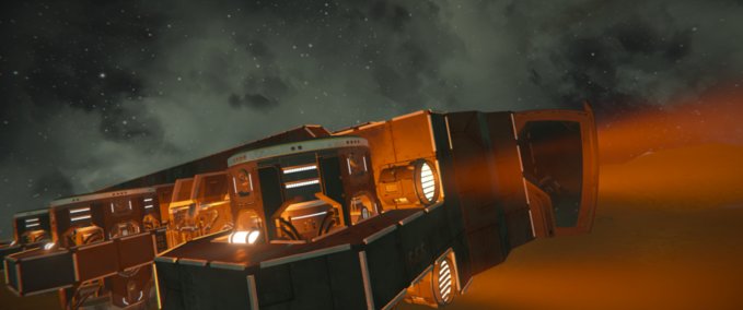 Blueprint Cargo and hydrogen hauler atmo mk3 Space Engineers mod