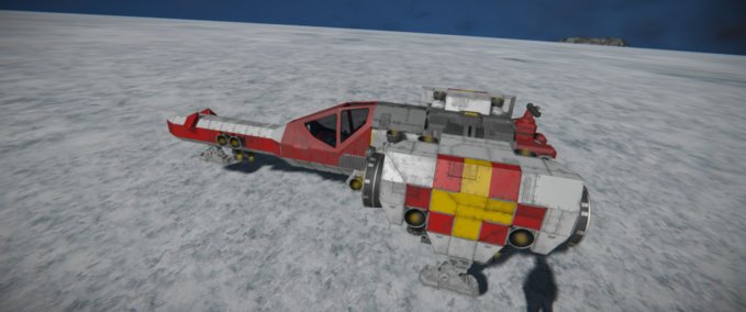 Blueprint Republic Snow Speeder Space Engineers mod