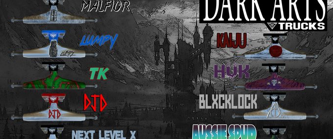 Other Dark Arts Presents: Pro Models Skater XL mod