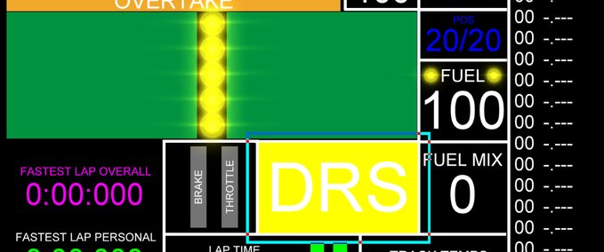 Other Race Dashpanel mod