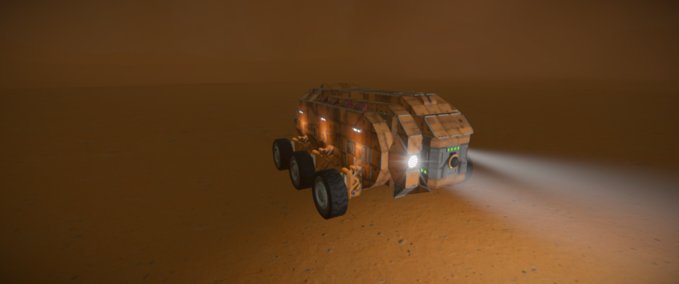 Blueprint D-beetle cargo drone rover Space Engineers mod