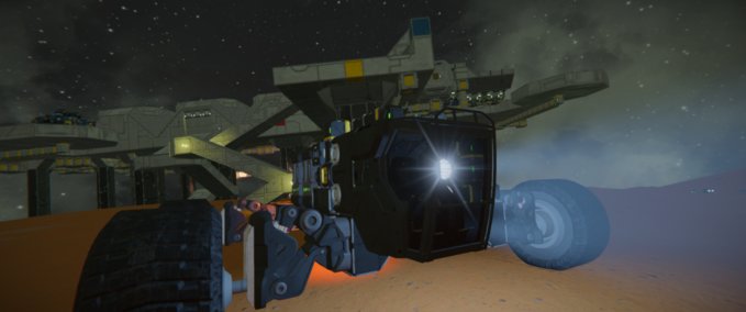 Blueprint Fish exploration vehicle mk3 Space Engineers mod