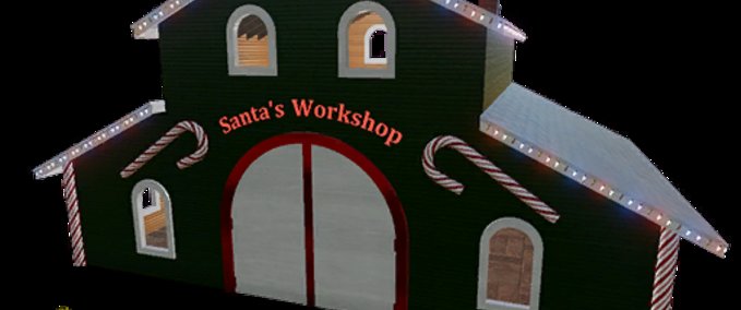 Gebäude Santa's Workshop Landwirtschafts Simulator mod