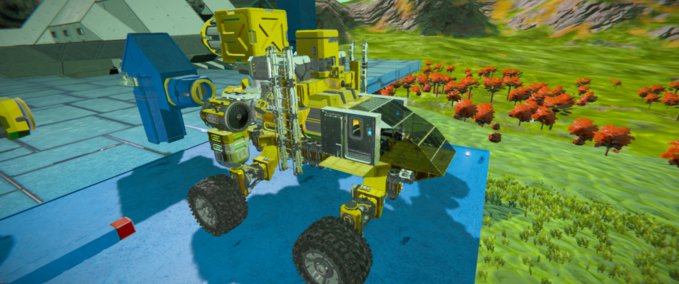 Blueprint Reconaissance Rover Space Engineers mod
