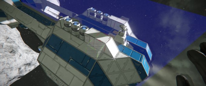 Blueprint Big Blue Space Engineers mod