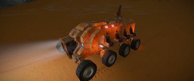 Blueprint R-beetle rover Space Engineers mod
