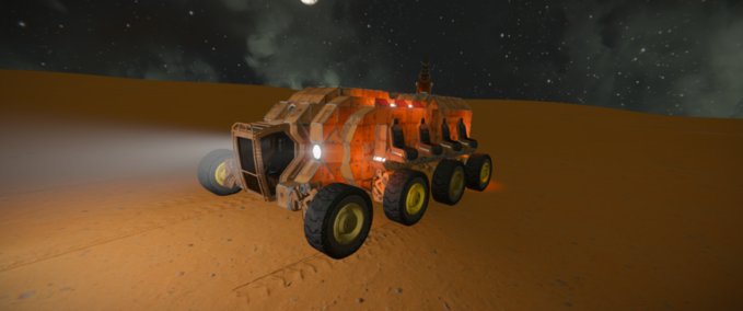 Blueprint R-beetle rover Space Engineers mod