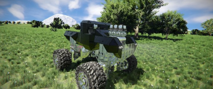Blueprint monster Truck 3.0 Space Engineers mod