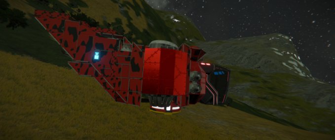 Blueprint Small industrial cargo transport Space Engineers mod
