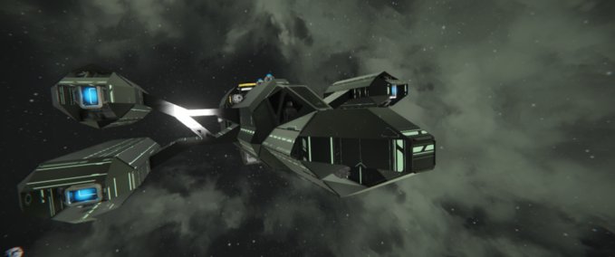 Blueprint T.i Dragoon Class-X fighter Space Engineers mod