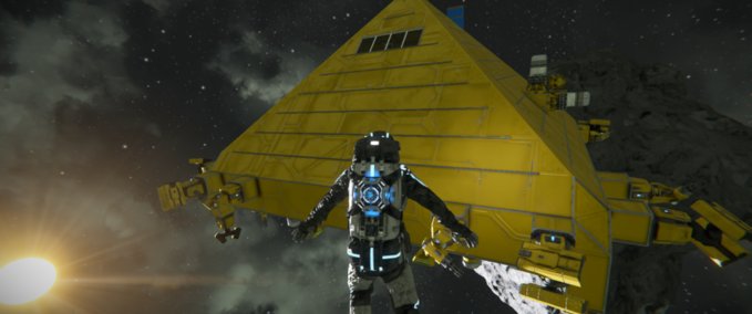 Blueprint Goa'uld Mothership Space Engineers mod